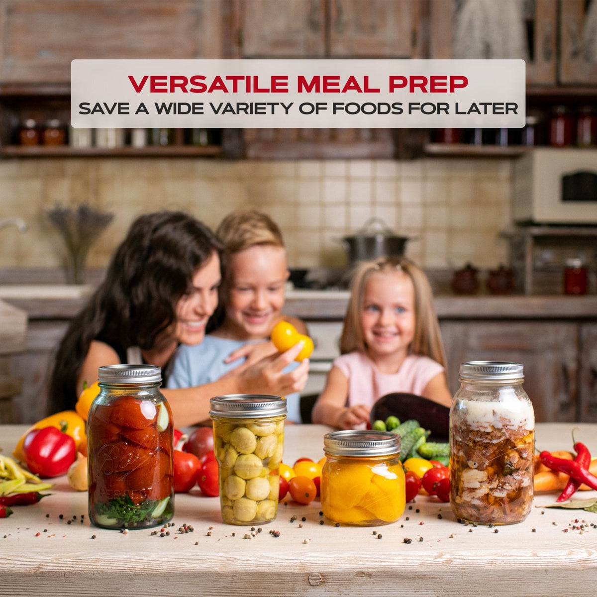 ForJars Gem Canning Lids & Rings