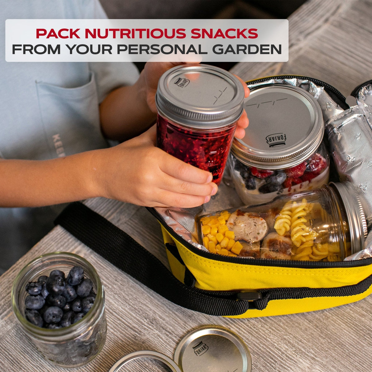 ForJars Gem Canning Lids & Rings