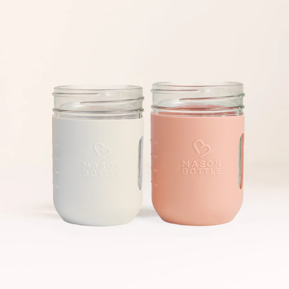 Mason Bottle Silicone Sleeves