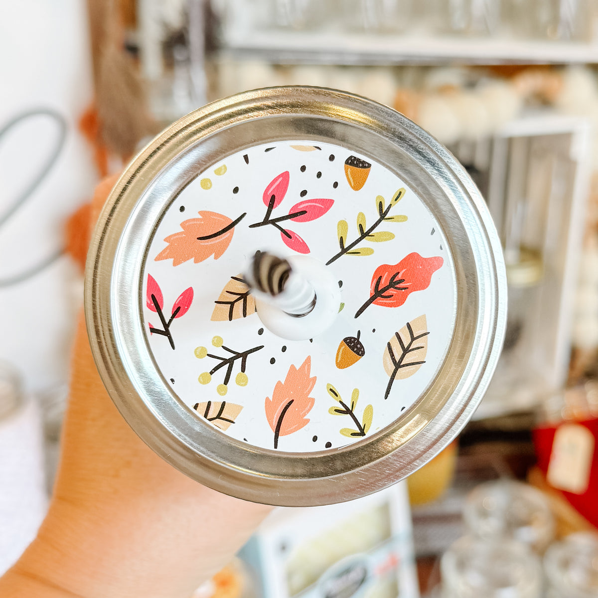 Thankful Mason Jar Tumbler