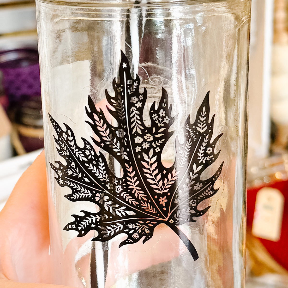 Mulling Maple Mason Jar Tumbler