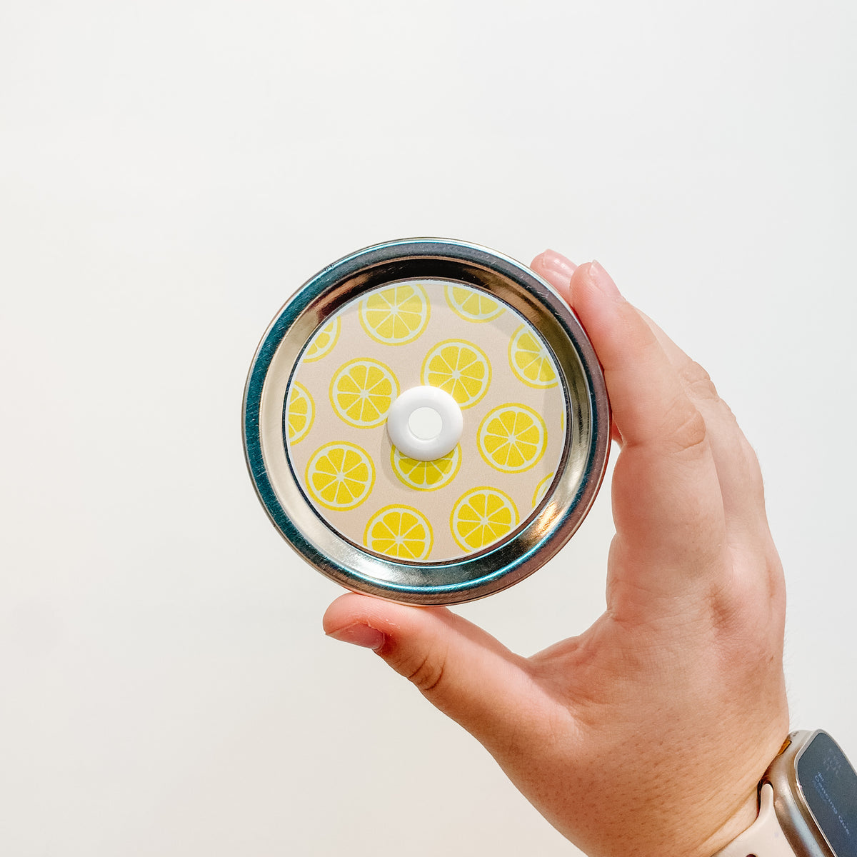 Sweet Lemon Mason Jar Tumbler