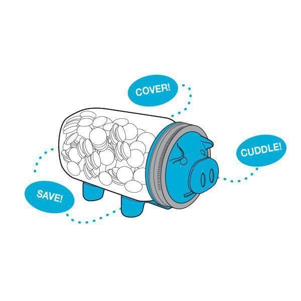 Jarware Piggy Bank Conversion Kit (Regular Mouth)