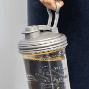 ReCap 'POUR' with Carry Loop - Easy Pour Spout Mason Jar Lid (Regular Mouth)