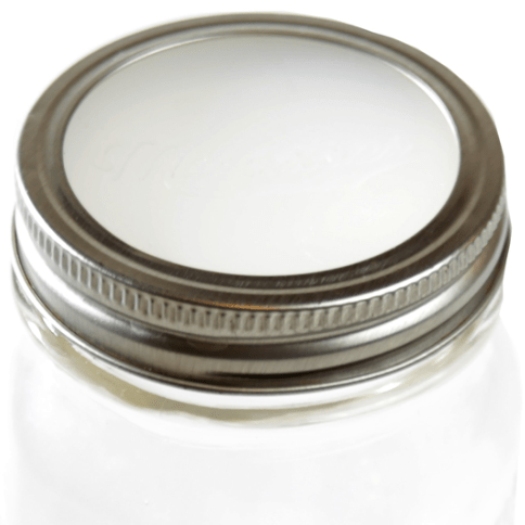 Masontops 2pk Jar Safe Child-Resistant Mason Jar Lids Regular White