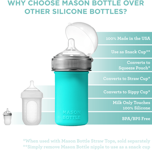 10 Reasons Why You Should Use a Silicone Baby Bottle Over Glass or