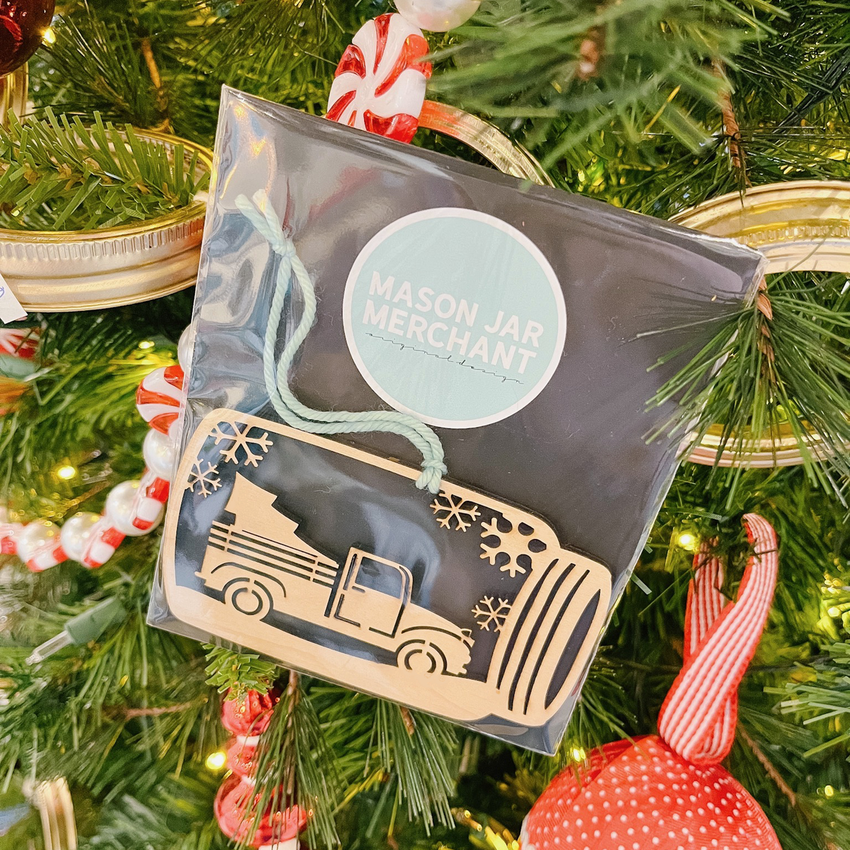 Laser Cut Christmas Truck