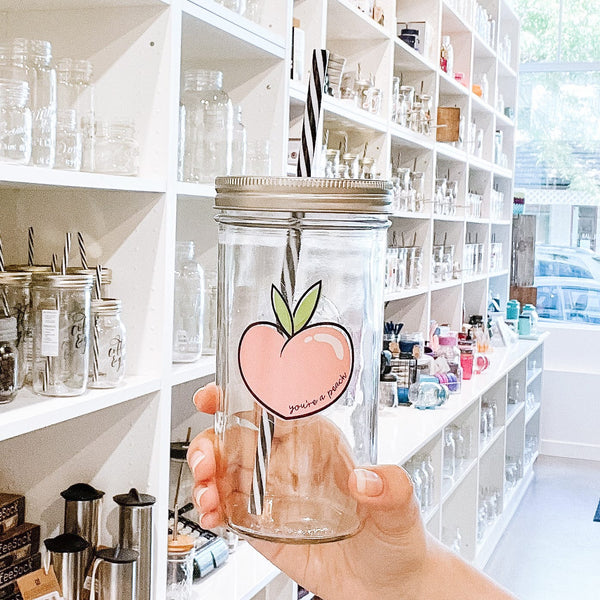 Minimalist Mason Jar Tumbler - Mason Jar Merchant