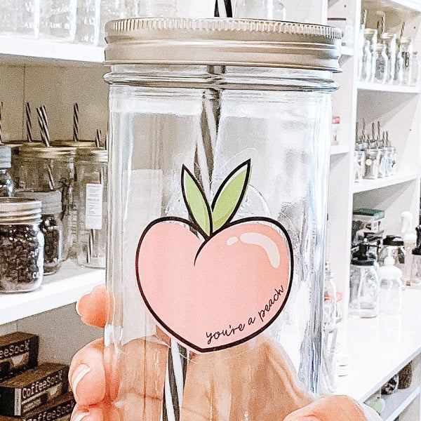 Minimalist Mason Jar Tumbler - Mason Jar Merchant