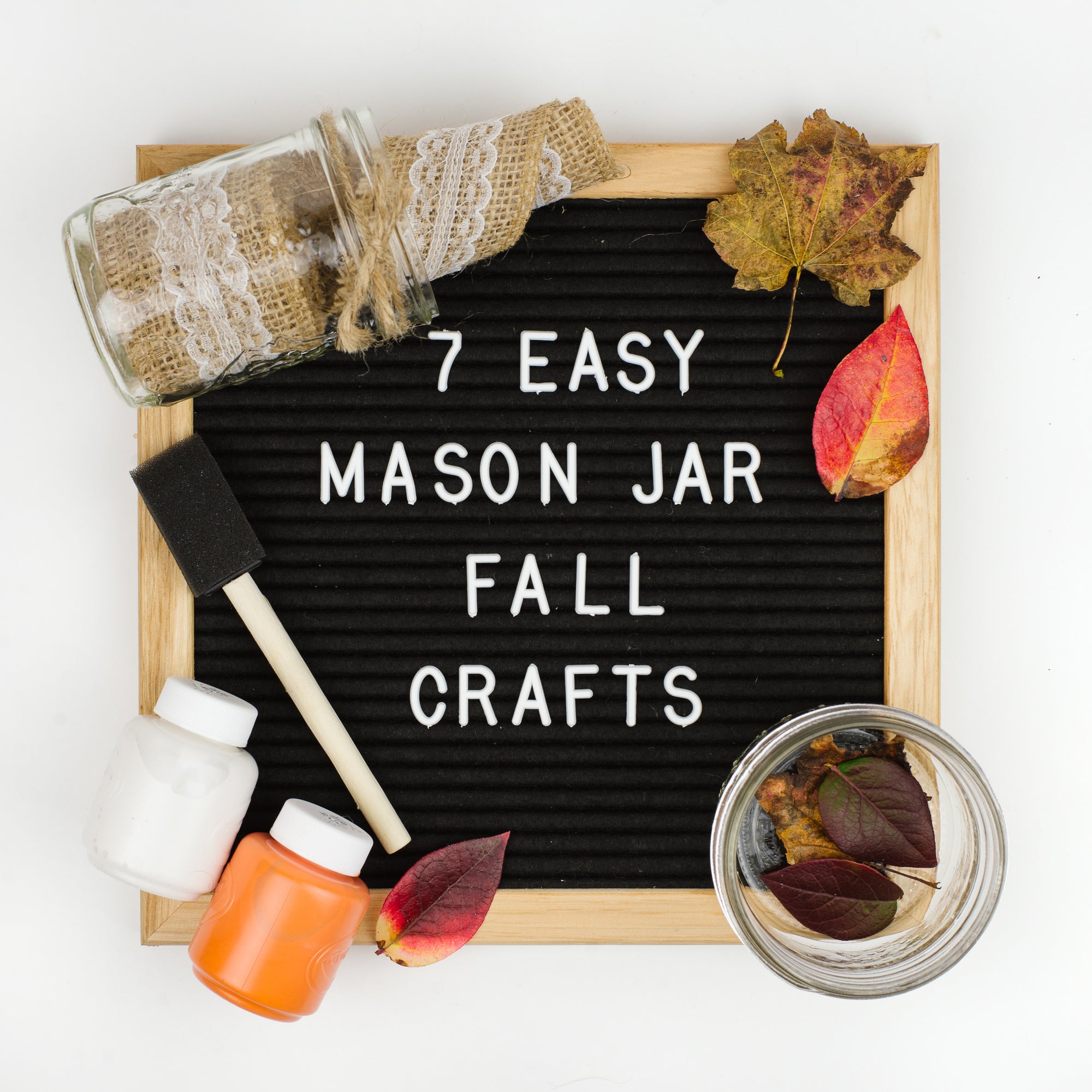 7 Easy Mason Jar Crafts to Make This Fall