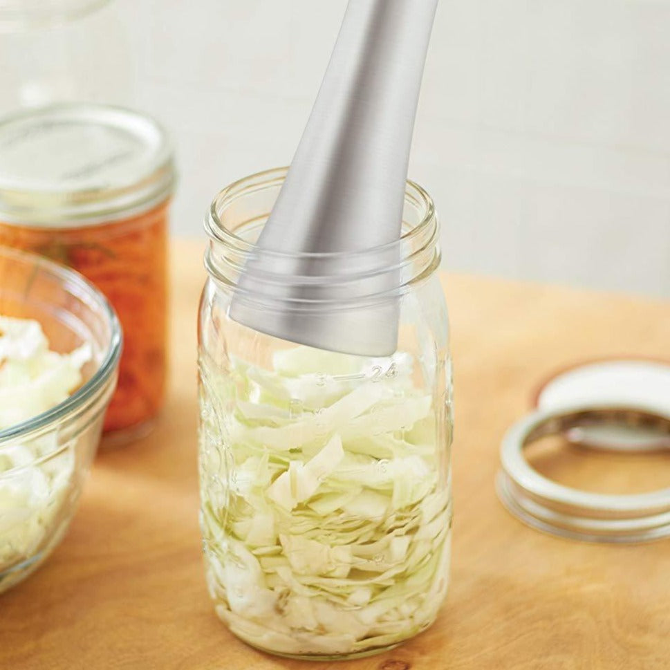 Farm to Table Stainless Steel Sauerkraut/Kimchee Pounder