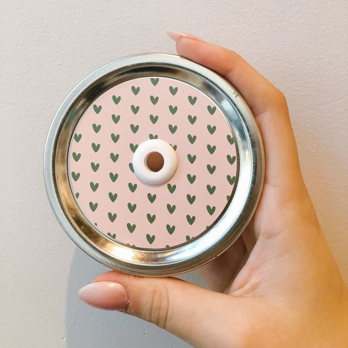 Green with Envy Mason Jar Straw Lid