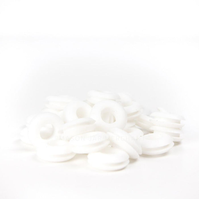 White Silicone Straw Grommet - Replacement