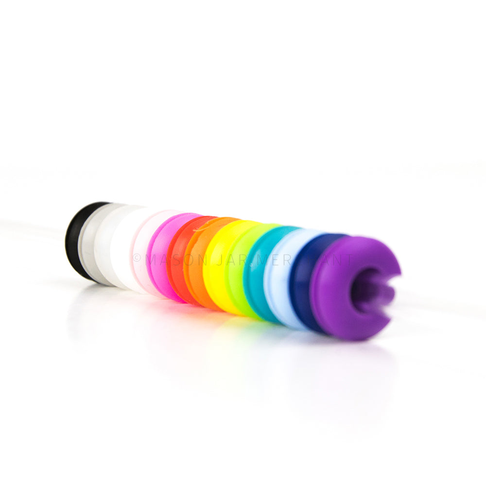 White Silicone Straw Grommet - Replacement