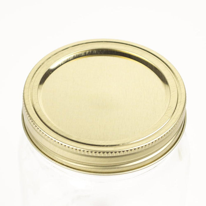 Ball Gold Wide Mouth Canning Lids & Rings - No Retail Packaging {Bulk Available}