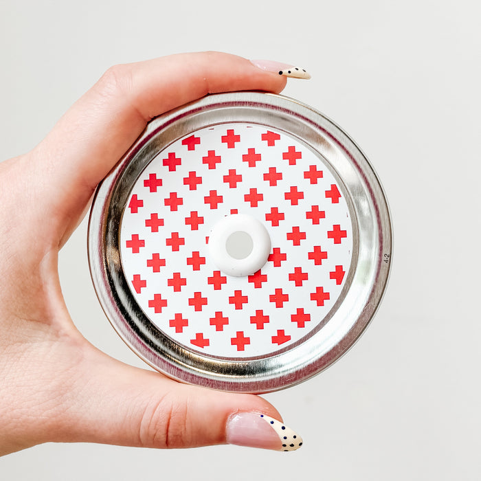 Life Saver Mason Jar Straw Lid