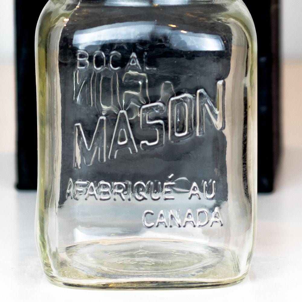 Canadian Mason (Bocal) Regular Mouth Pint Mason Jar