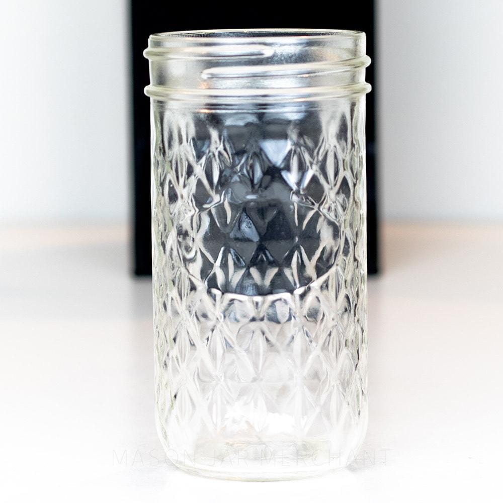 Special Quilted Regular Mouth 3/4 Pint Mason Jar
