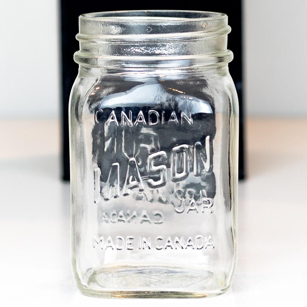 Canadian Mason (Jarre) Very Square Regular Mouth Pint Mason Jar