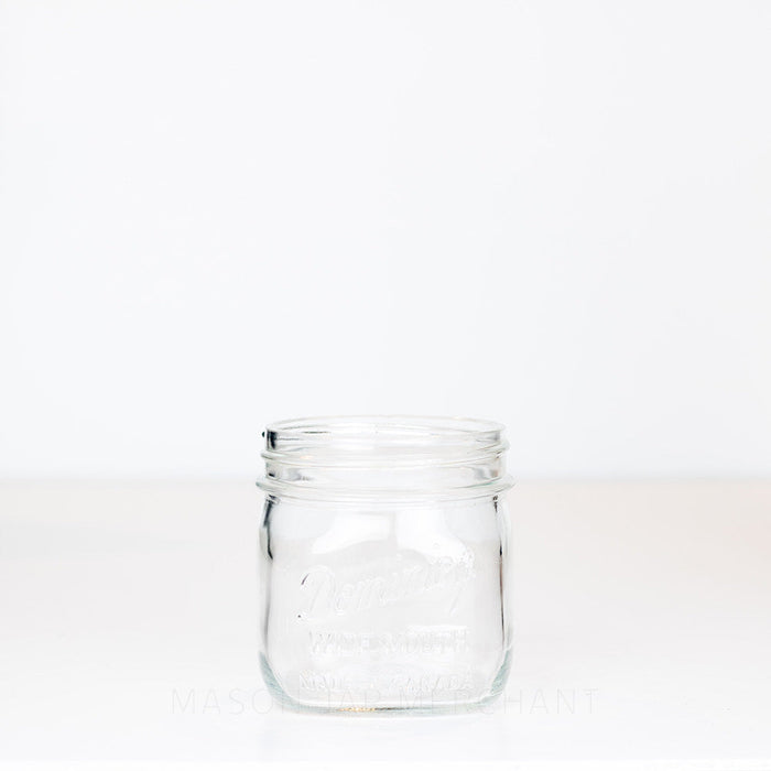 Dominion Vintage Square No “Mason” Wide Mouth Pint Mason Jar