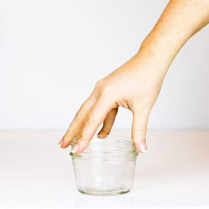 Ball Tapered Wide Mouth Half Pint Mason Jar