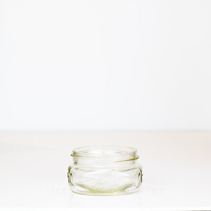 Ball Super Short Wide Mouth Half Pint Mason Jar