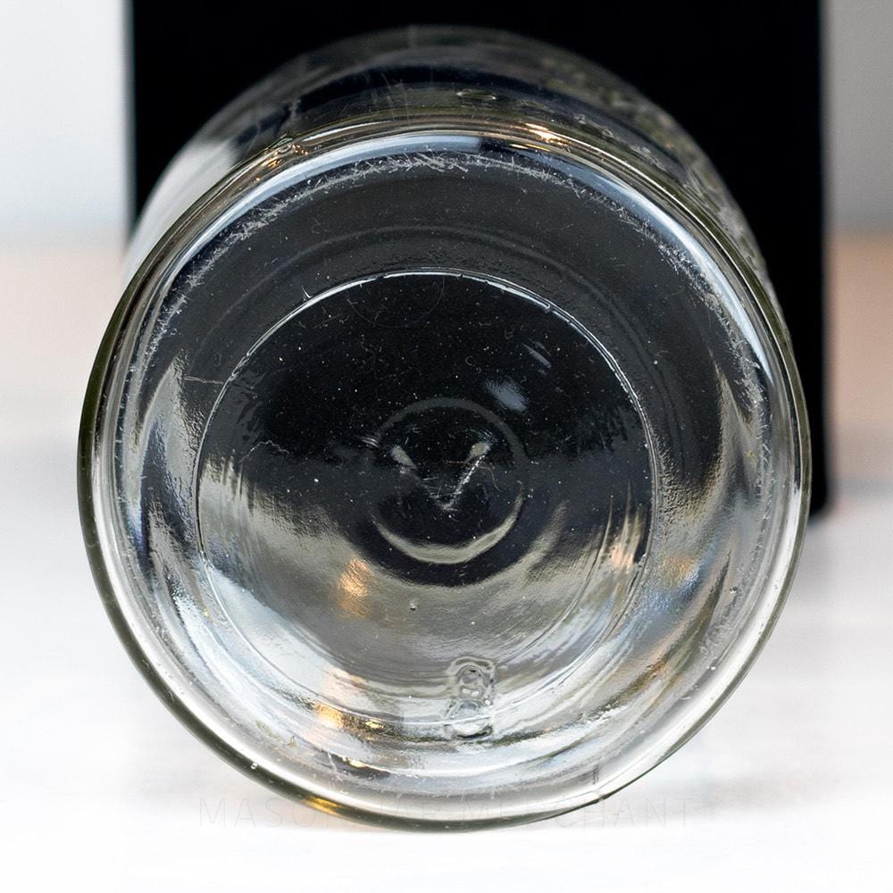 MidWest Vintage, Heavy, Gorgeous Gem Quart Mason Jar