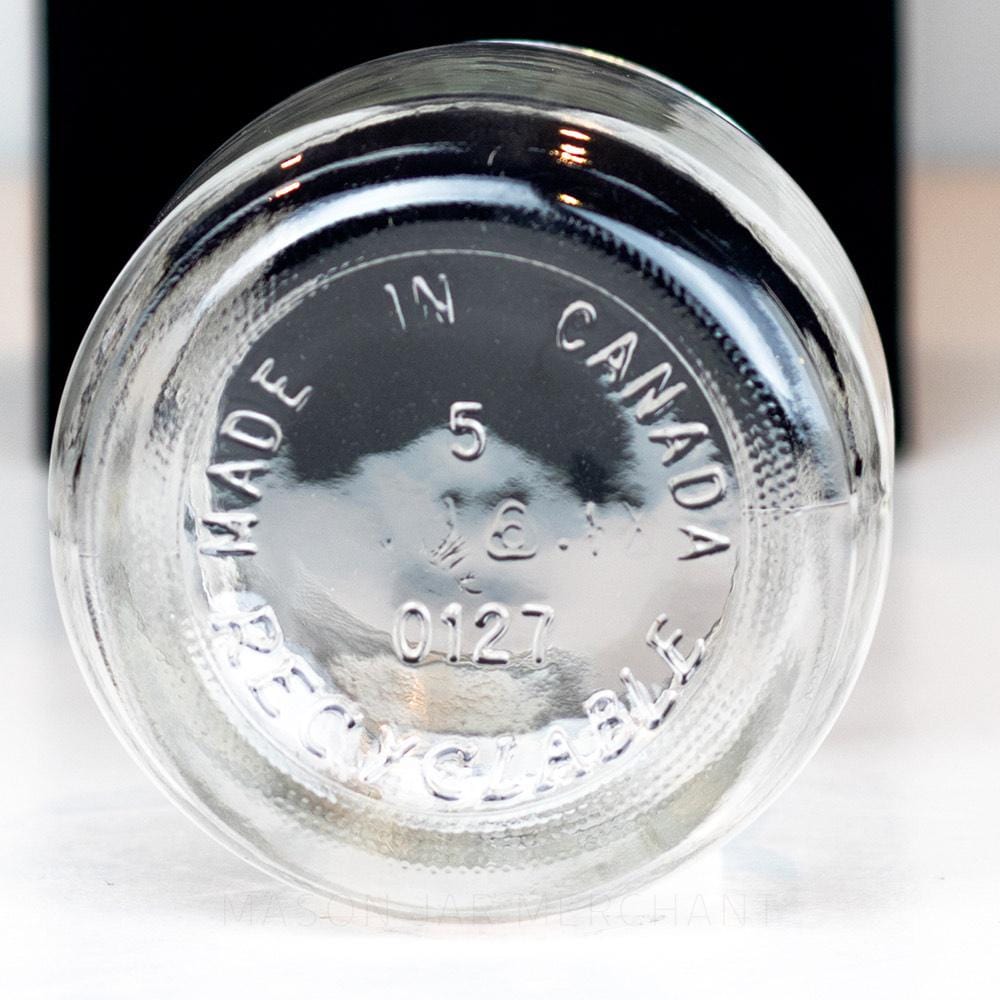 “Gem” Gem Mouth Short Pint Mason Jar