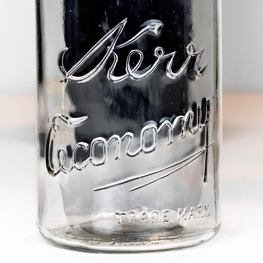 Kerr Vintage 1920s & 1930s “Economy” Non-Standard Quart Jar