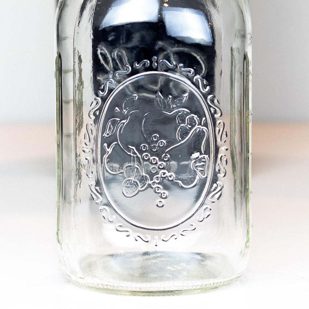 Ball Wide Mouth Quart Mason Jar with Side Measurements - 6.75 inch