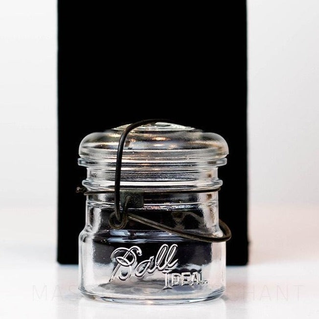 Ball Vintage 1920s “Ideal” Midget Wire Bail Almost Half Pint Jar