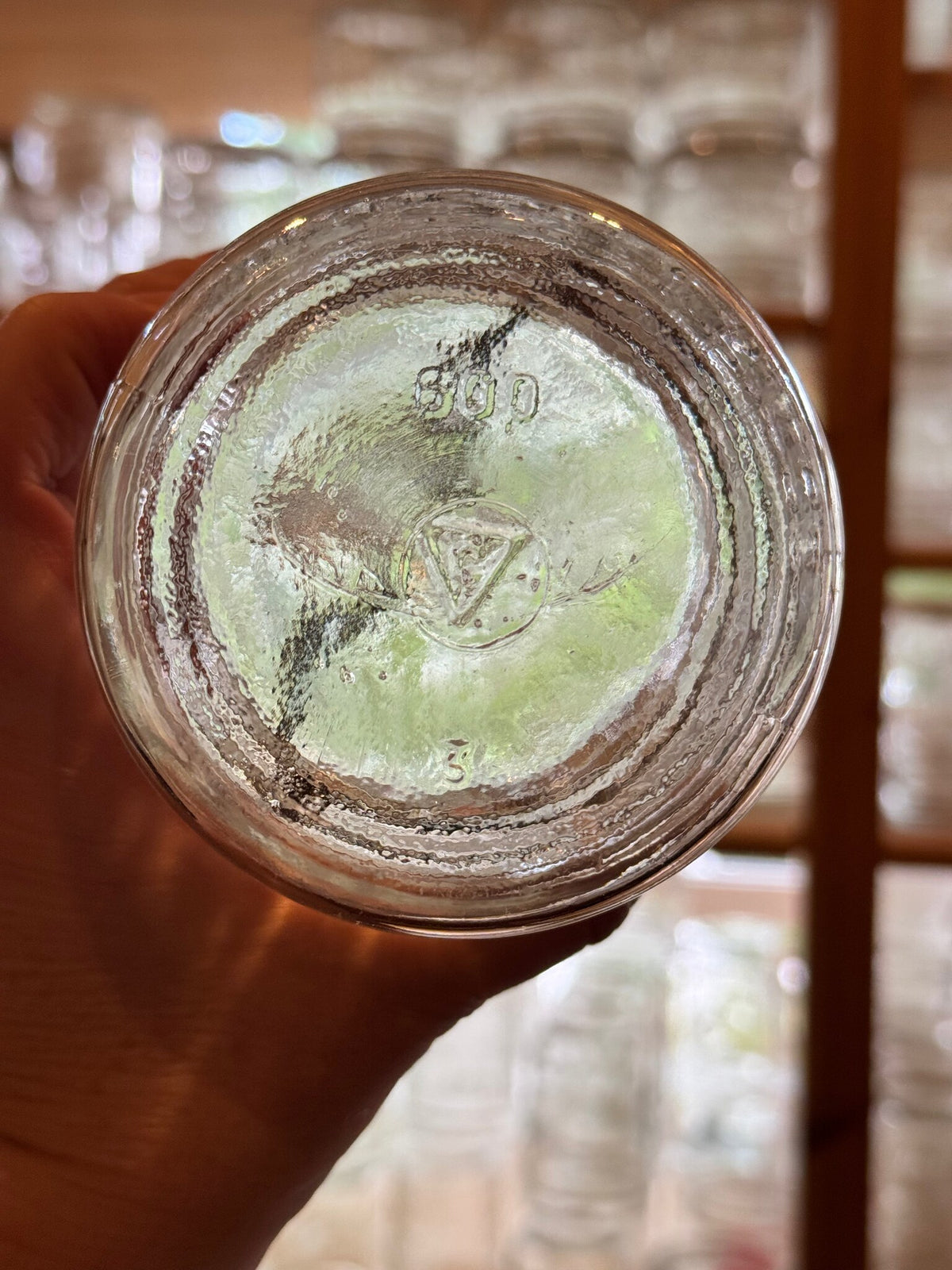 Safety Seal Vintage Wire Bail Pint Jar