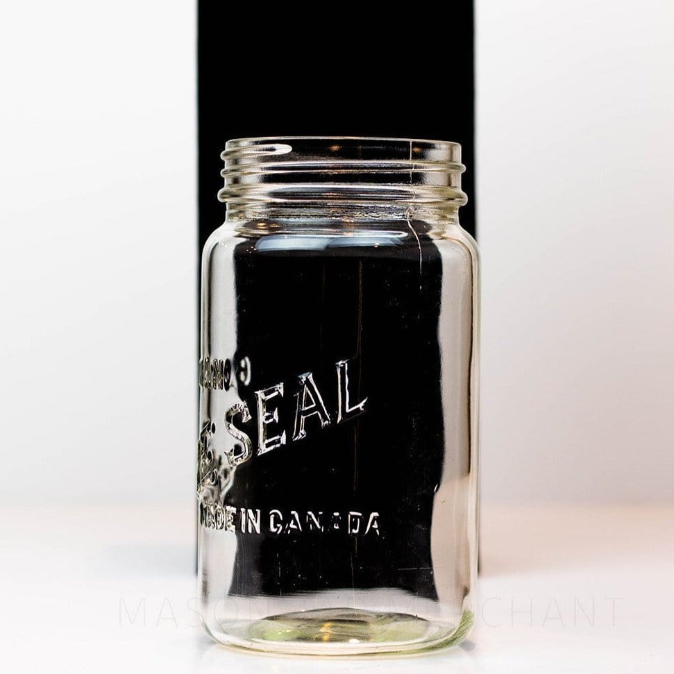 Sure Seal 1930s Wide Mouth Quart Mason Jar