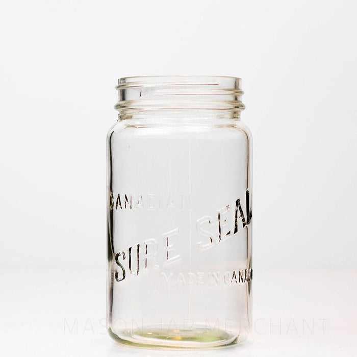 Sure Seal 1930s Wide Mouth Quart Mason Jar