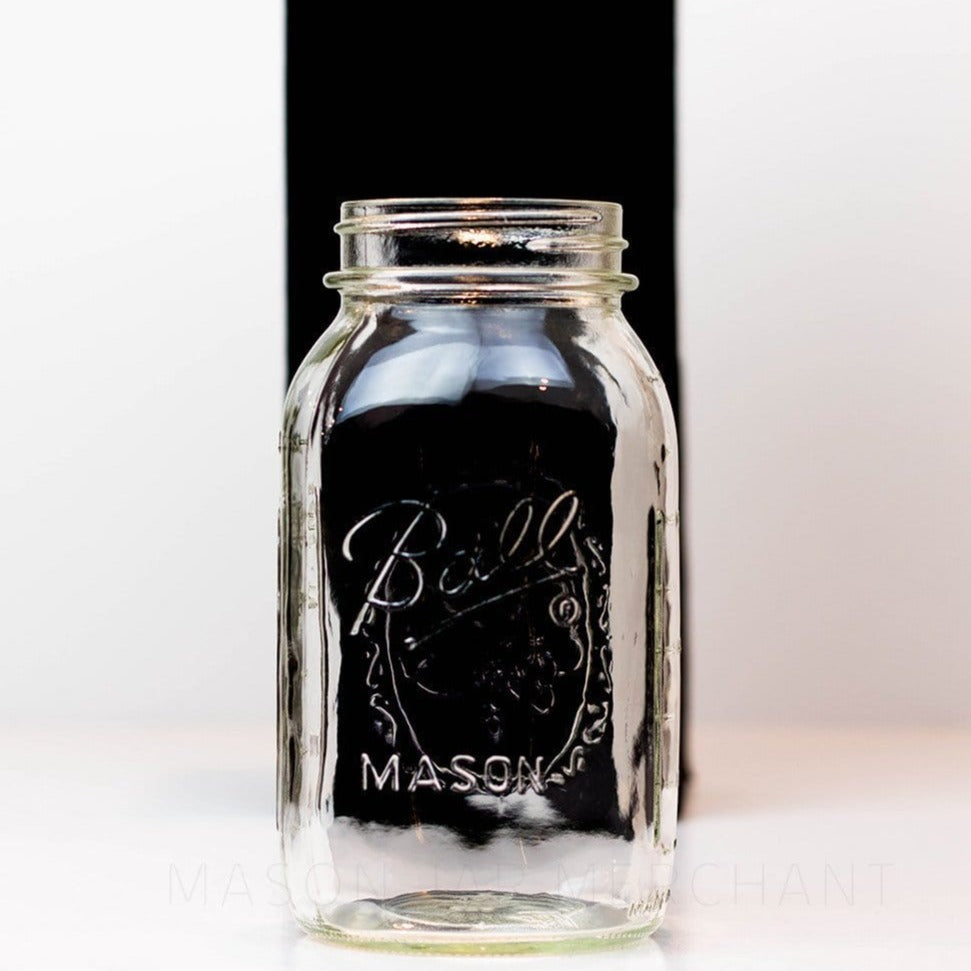 Ball “Mason” Square Regular Mouth Quart Mason Jar