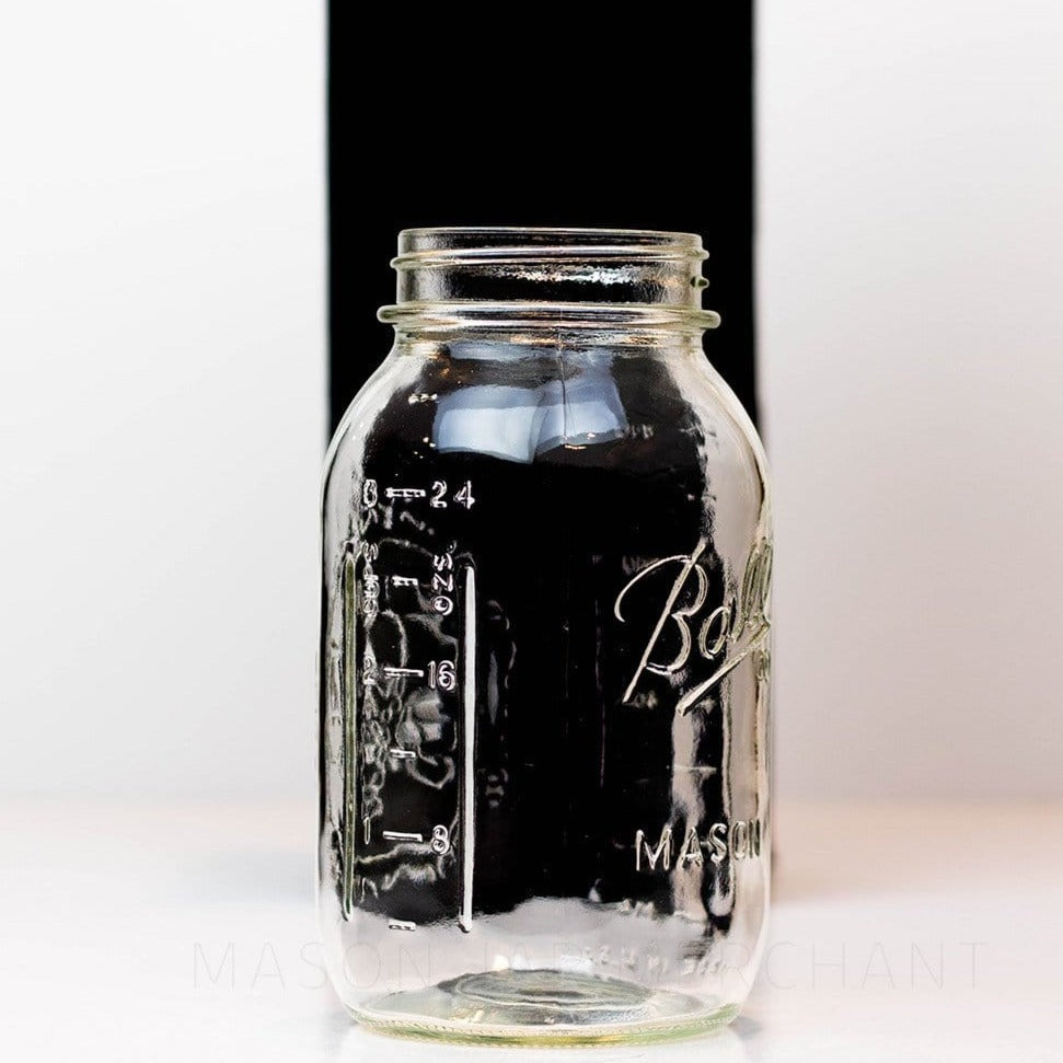 Ball “Mason” Square Regular Mouth Quart Mason Jar