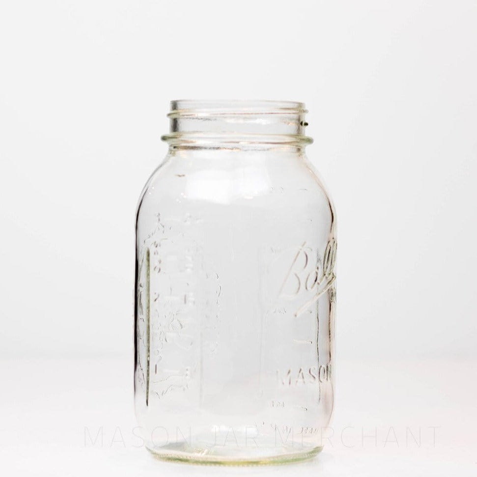 Ball “Mason” Square Regular Mouth Quart Mason Jar