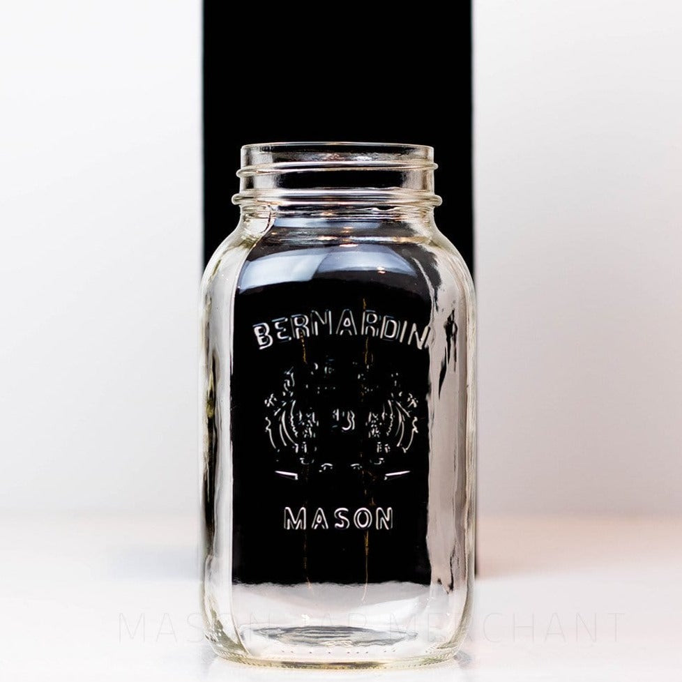 Bernardin Shield Wide Mouth 1.5 Quart Mason Jar