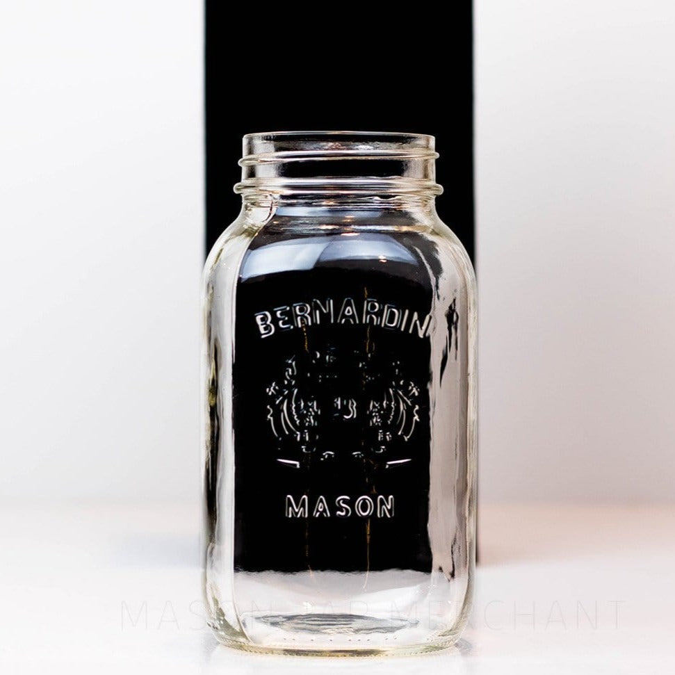 Bernardin Shield Wide Mouth Half Gallon Mason Jar