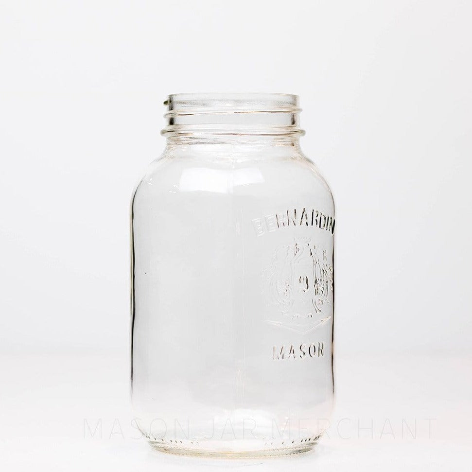 Bernardin Shield Wide Mouth Half Gallon Mason Jar