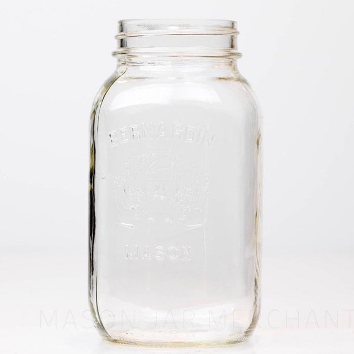 Bernardin Shield Wide Mouth Half Gallon Mason Jar