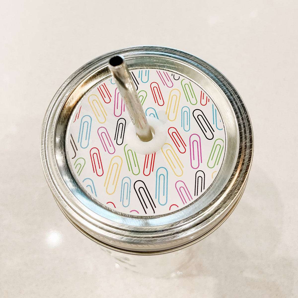 Holding It Together Mason Jar Straw Lid