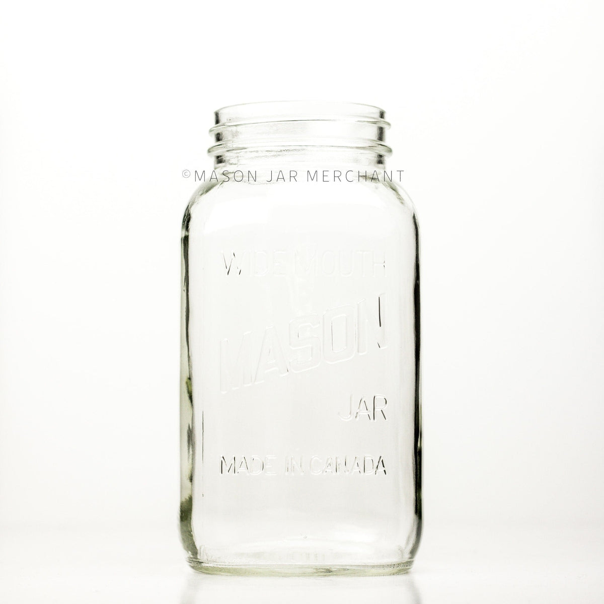 Canadian Mason Wide Mouth Half Gallon Mason Jar