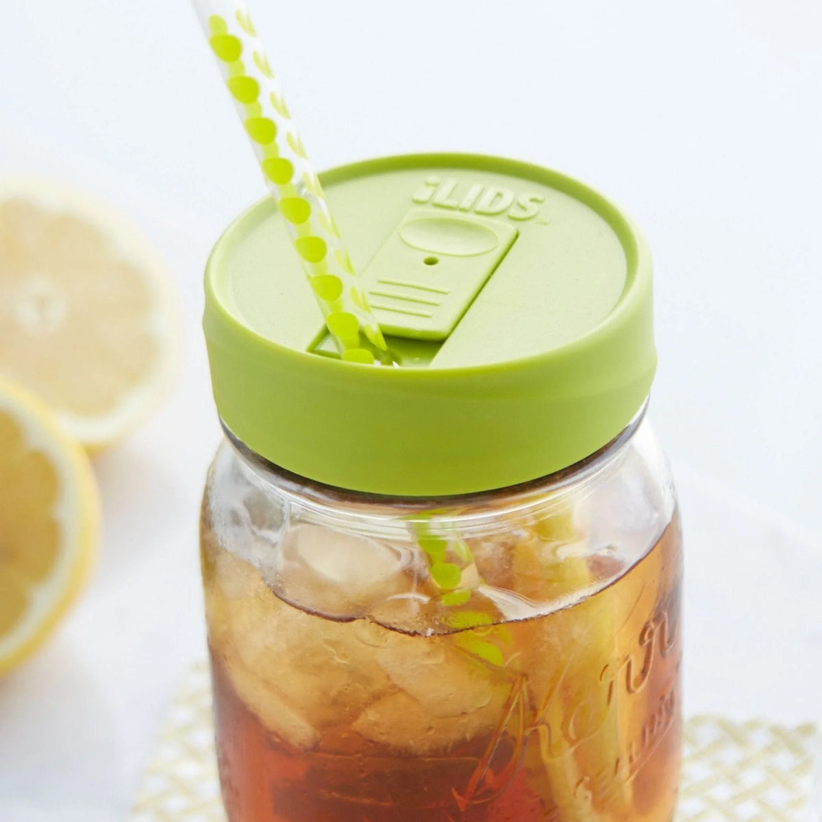 intelligent lids (iLids) Regular Mouth Drink Lid / Straw Lid