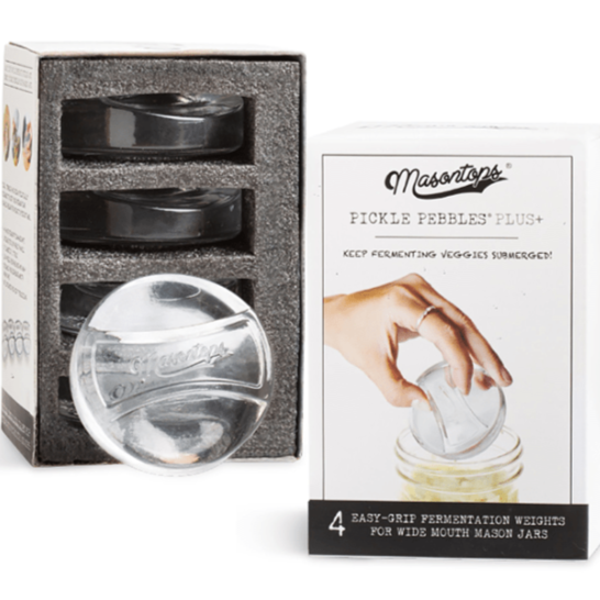 photo of pickle pebbles lid