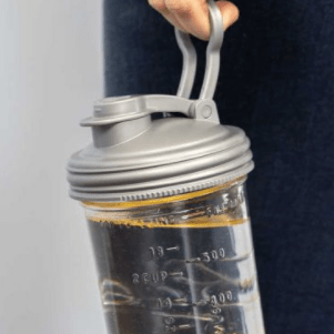 ReCap &#39;POUR&#39; with Carry Loop - Easy Pour Spout Mason Jar Lid (Regular Mouth)