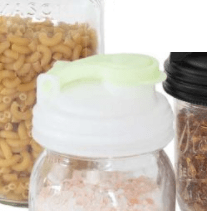 ReCap 'POUR' with Carry Loop - Easy Pour Spout Mason Jar Lid (Wide Mouth)