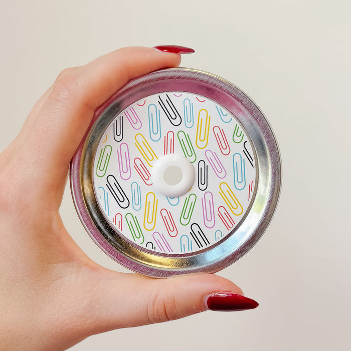 Holding It Together Mason Jar Straw Lid