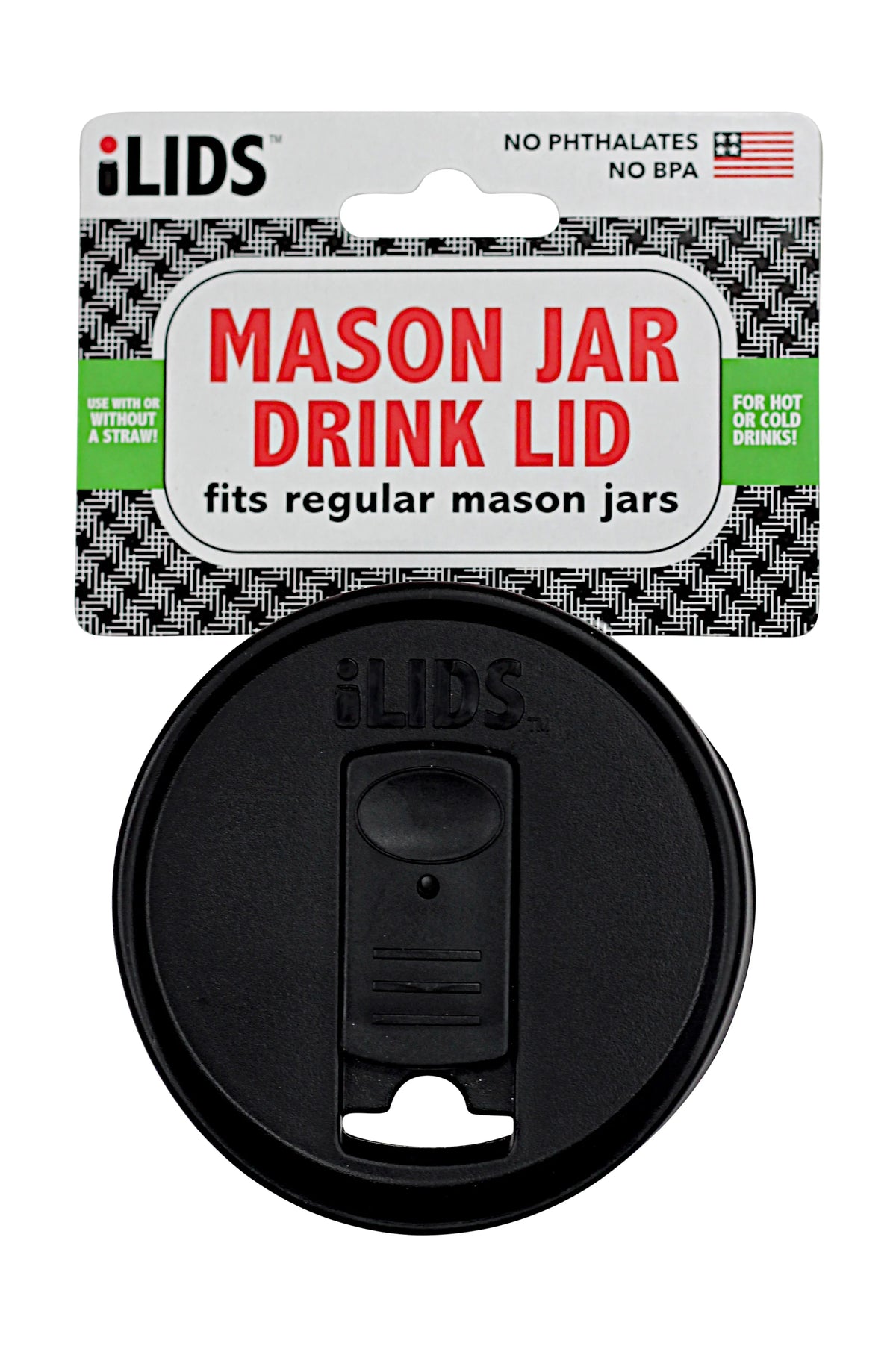 intelligent lids (iLids) Regular Mouth Drink Lid / Straw Lid