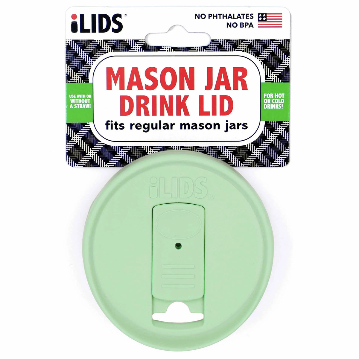 intelligent lids (iLids) Regular Mouth Drink Lid / Straw Lid
